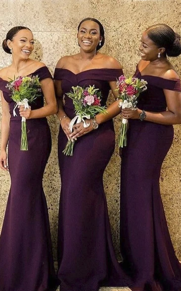 Eggplant Bridesmaid Dresses | Grape ...